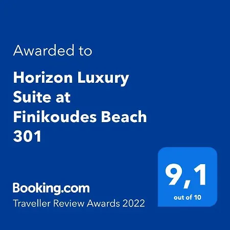 公寓 Horizon Luxury At Finikoudes Beach 301